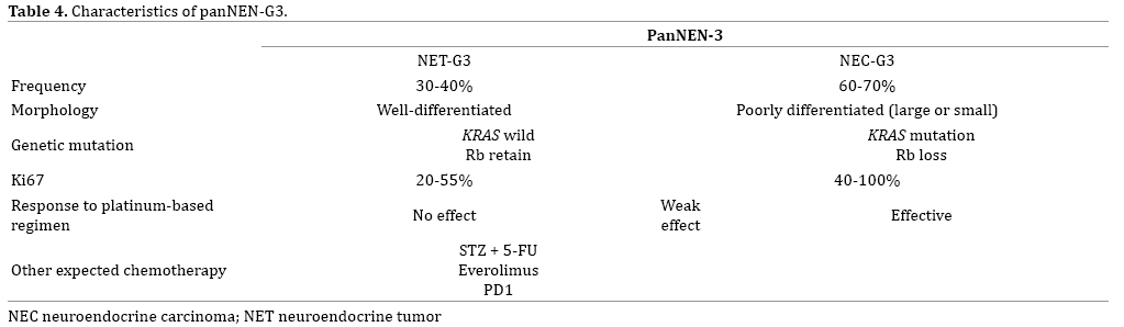 The Diagnosis And Treatment Of Pancreatic Nen G3 A Focus On Clinicopathological Difference Of Net G3 And Nec G3 Insight Medical Publishing